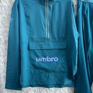 Girls Umbro Aqua color Jacket and pants new
